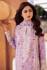 Zaha Embroidered Lawn Collection 24' (10A)