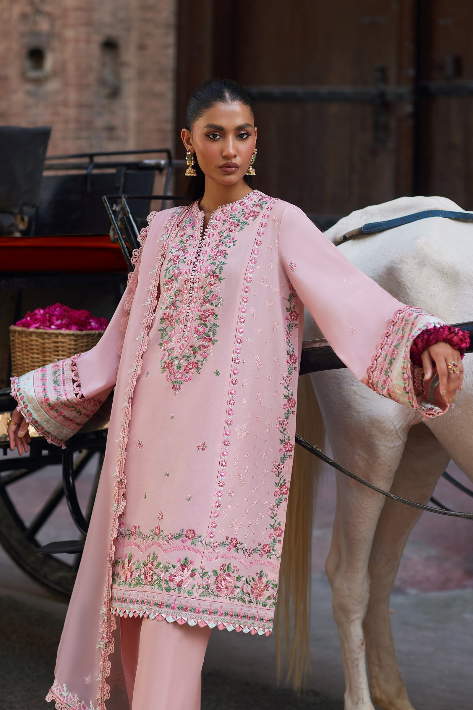 Zaha Luxury Embroidered Lawn Collection By Khadija Shah 24 (07)