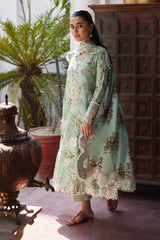 Zaha Luxury Embroidered Lawn Collection By Khadija Shah 24 (04)