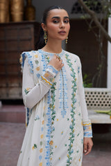 Zaha Luxury Embroidered Lawn Collection By Khadija Shah 24 (08)