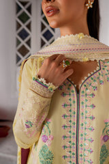 Zaha Luxury Embroidered Lawn Collection By Khadija Shah 24 (09)