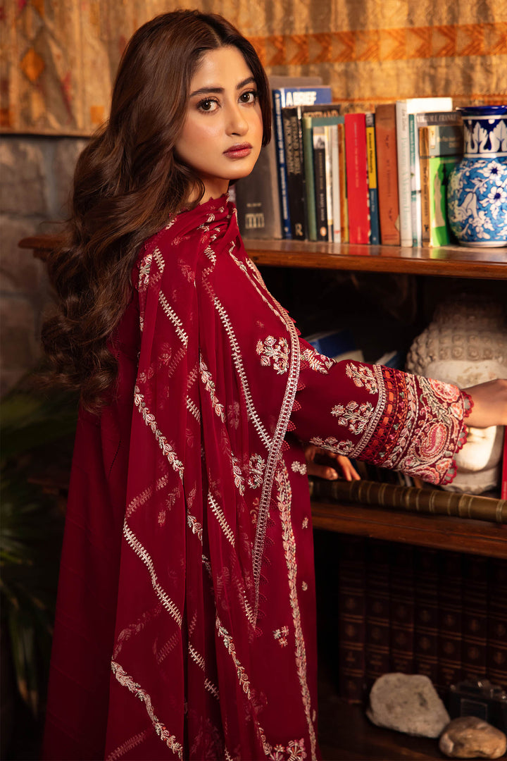 Zaha Embroidered Lawn Collection 24' (7B)