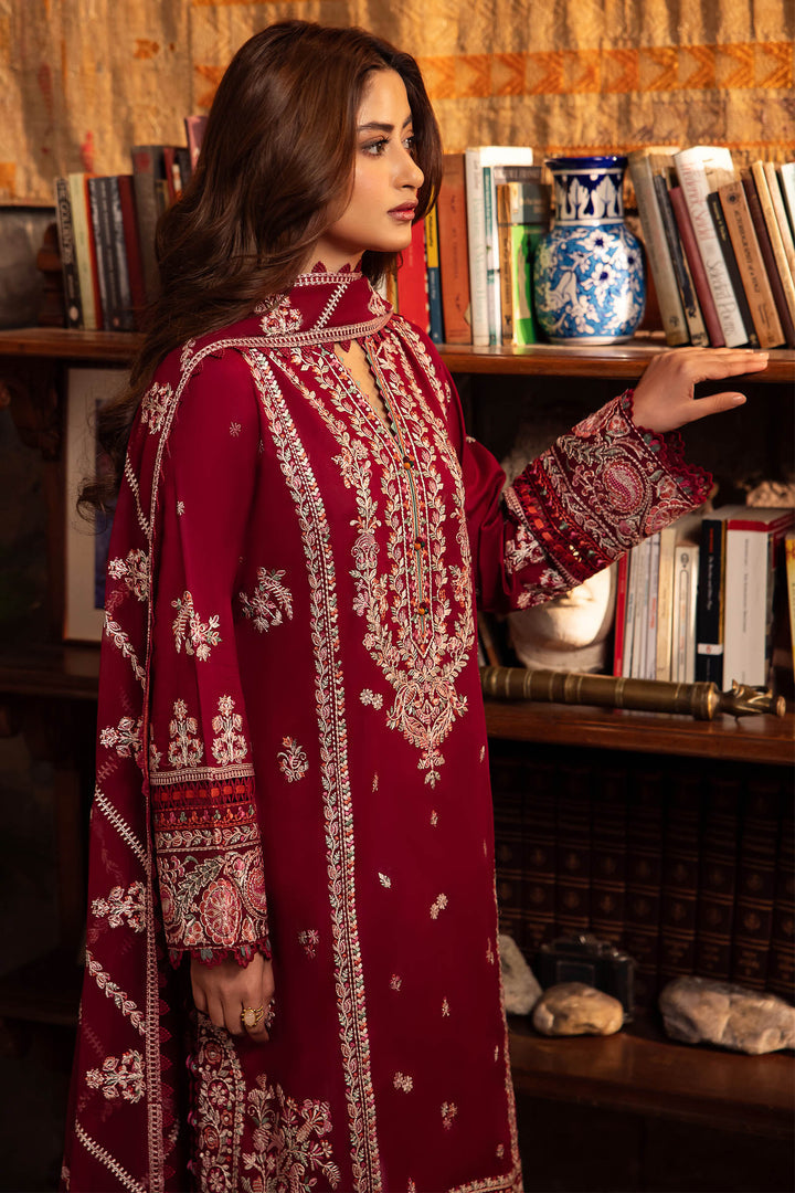 Zaha Embroidered Lawn Collection 24' (7B)