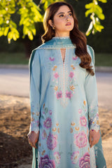 Zaha Embroidered Lawn Collection 24' (14B)