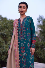 Zaha Luxury Embroidered Winter Collection ZW-03