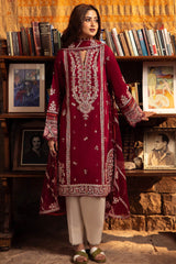 Zaha Embroidered Lawn Collection 24' (7B)