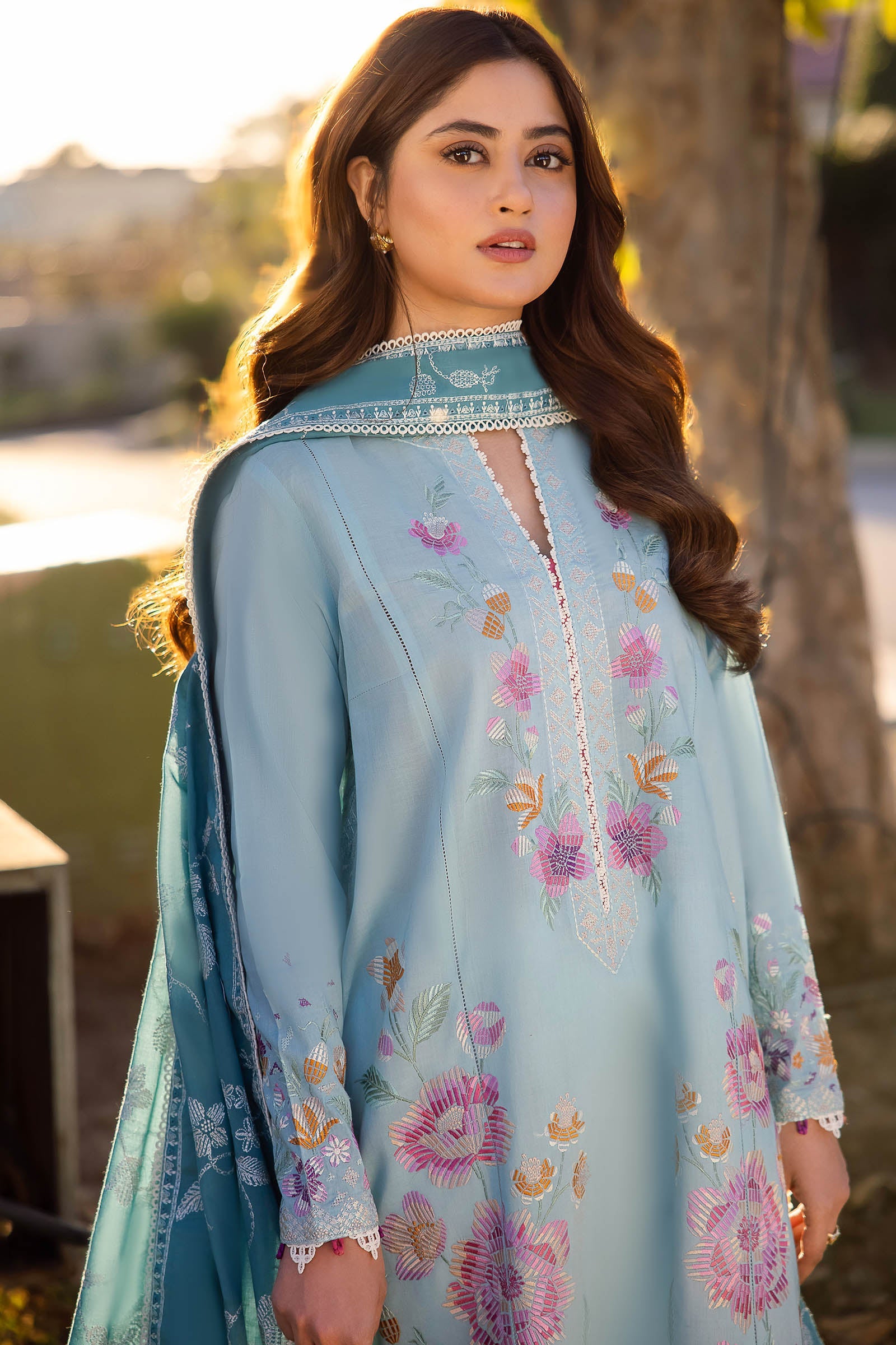 Zaha Embroidered Lawn Collection 24' (14B)