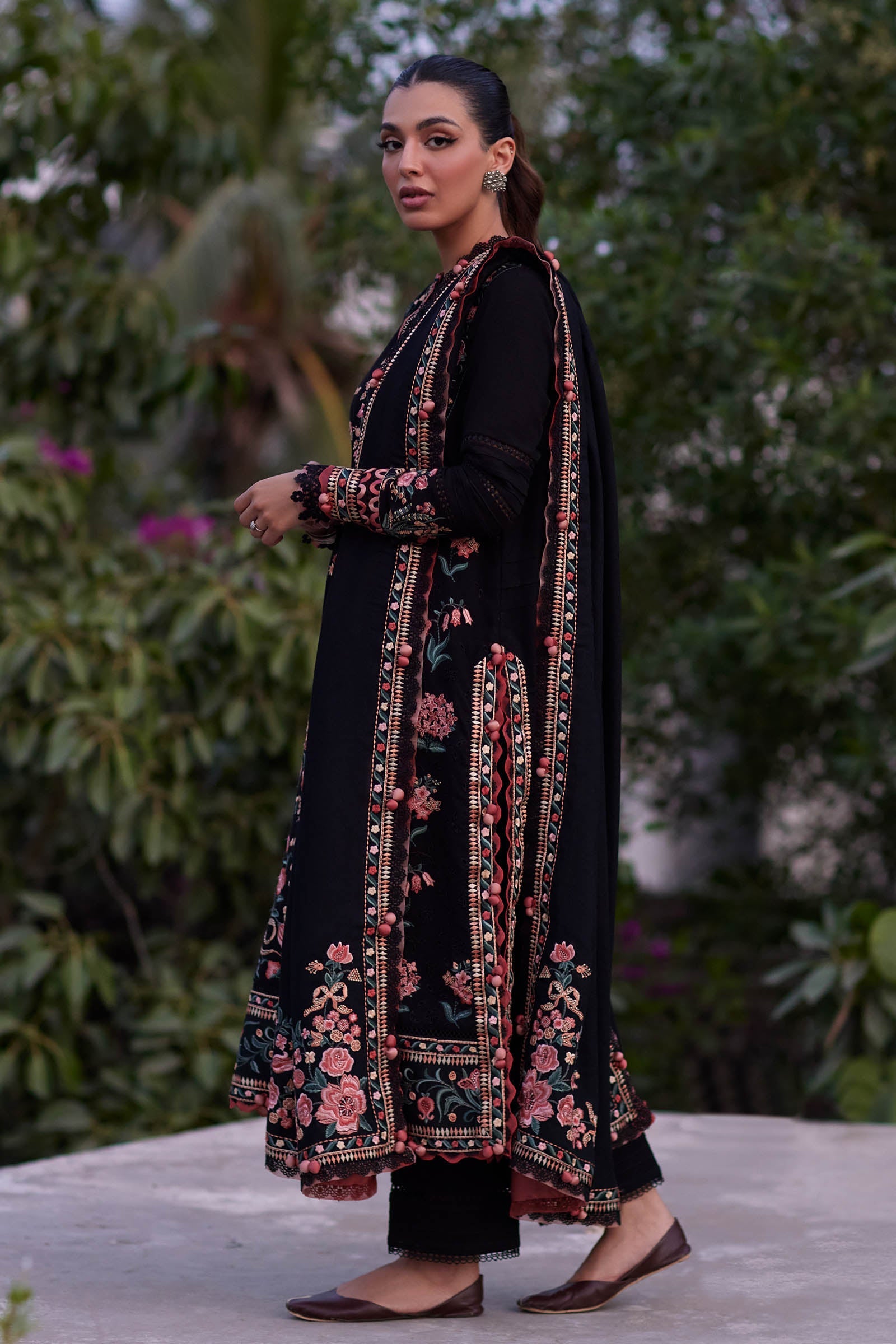 Zaha Luxury Embroidered Winter Collection ZW-02