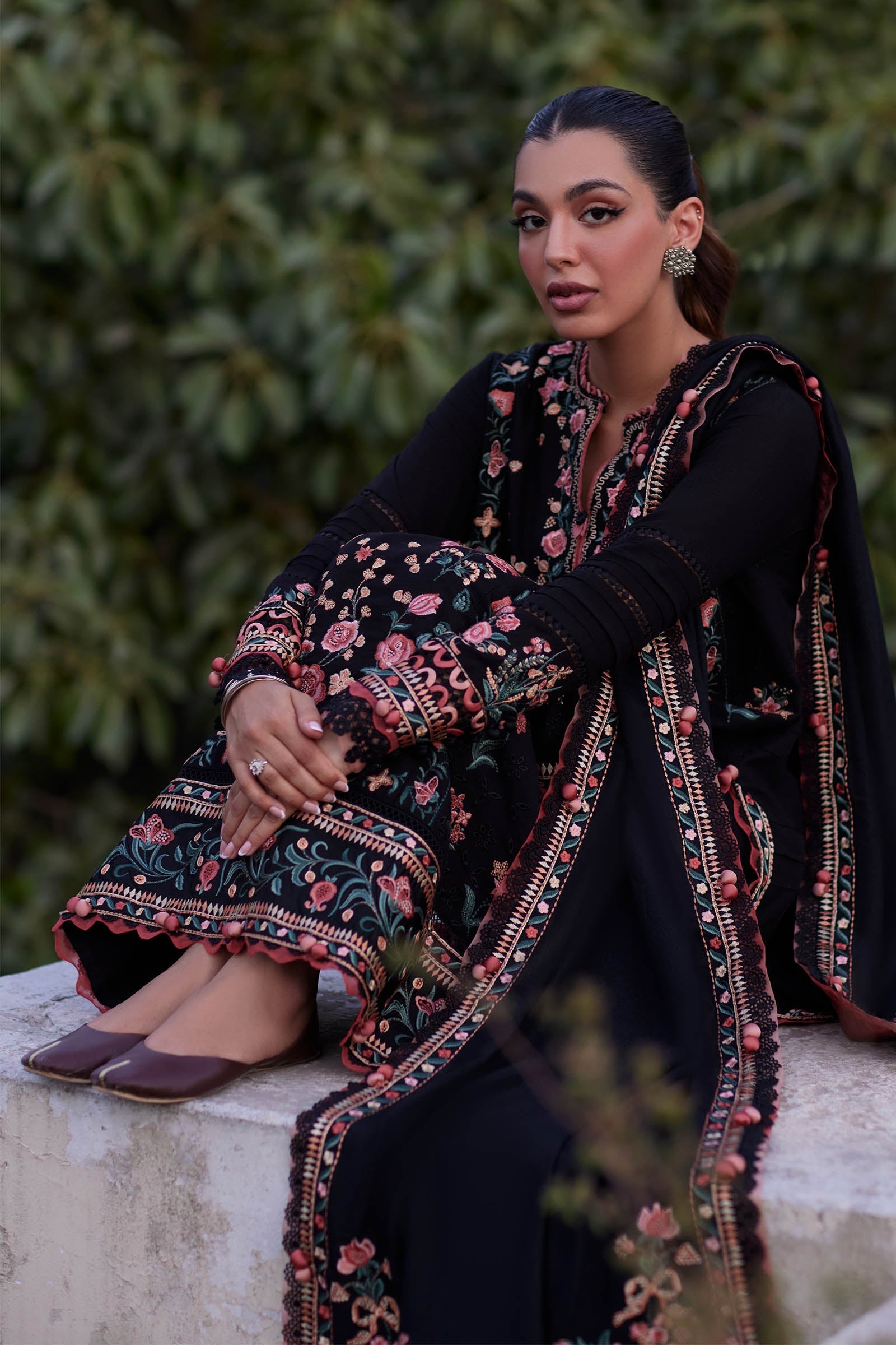 Zaha Luxury Embroidered Winter Collection ZW-02