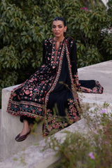 Zaha Luxury Embroidered Winter Collection ZW-02