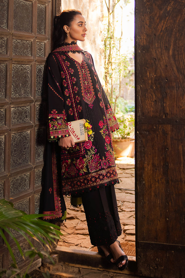 Zaha Embroidered Lawn Collection 24' (8B)