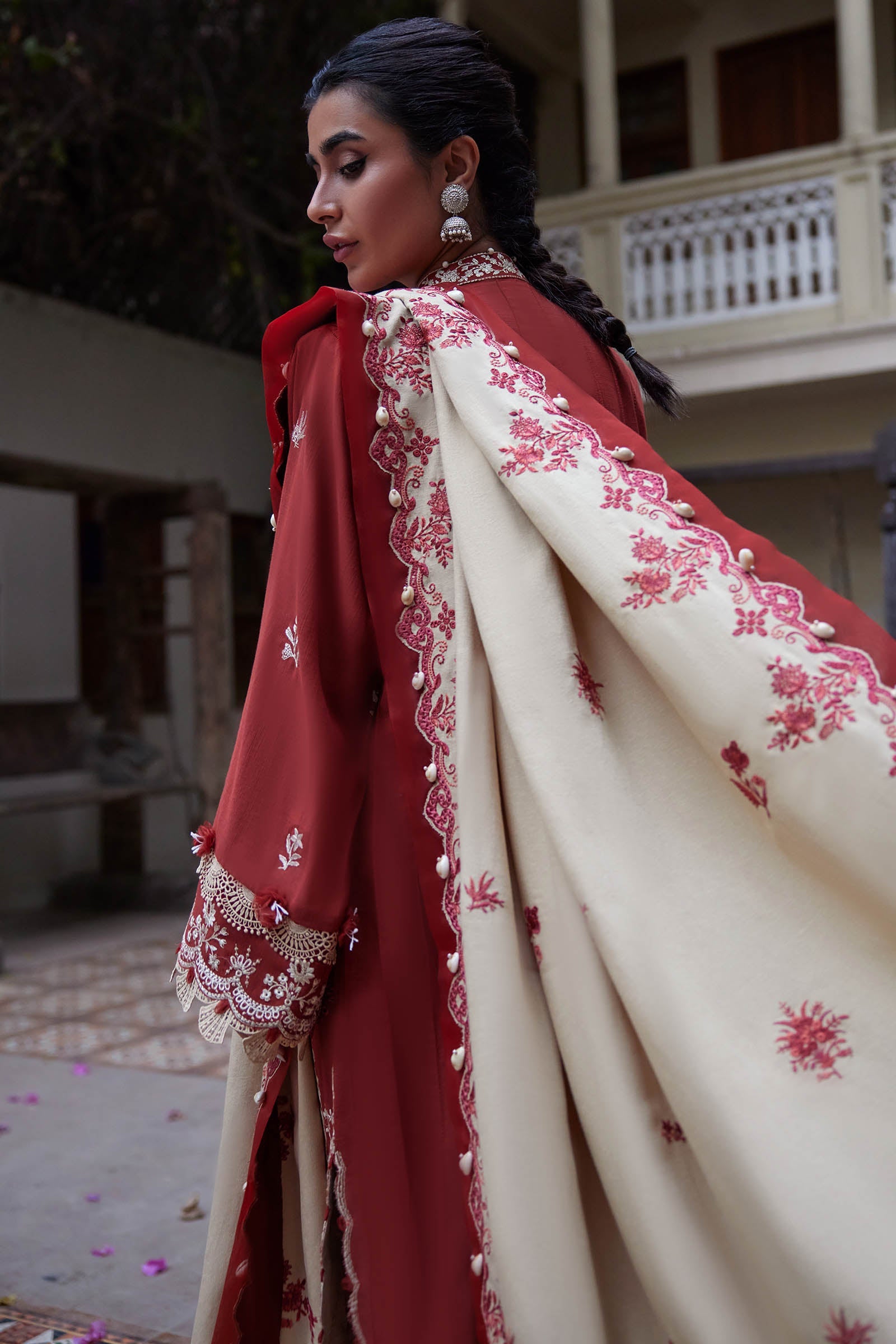 Zaha Luxury Embroidered Winter Collection ZW-05