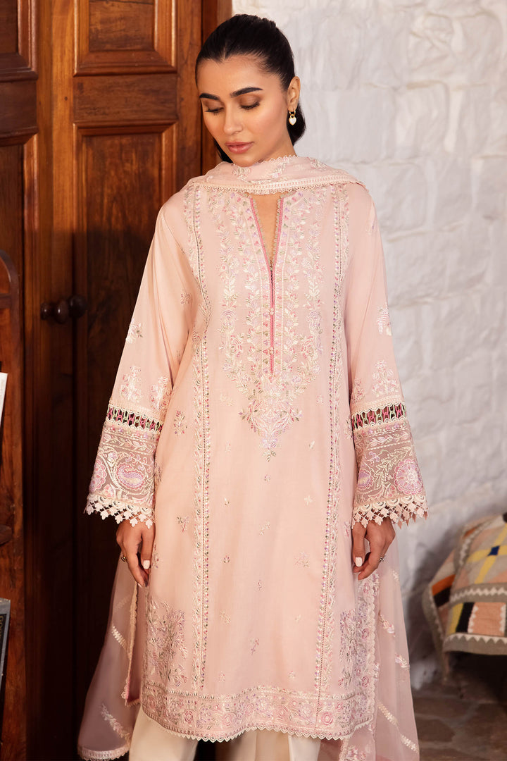 Zaha Embroidered Lawn Collection 24' (7A)