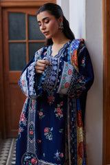 Zaha Luxury Embroidered Winter Collection ZW-01