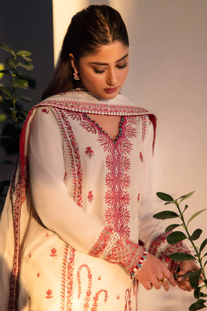 Zaha Embroidered Lawn Collection 24' (9A)