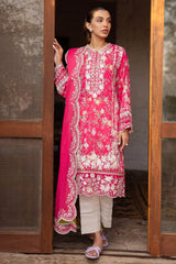 Zaha Embroidered Lawn Collection 24' (12A)