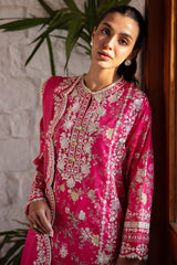 Zaha Embroidered Lawn Collection 24' (12A)