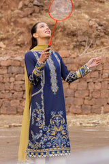 Zaha Embroidered Lawn Collection 24' (11A)