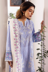 Zaha Embroidered Lawn Collection 24' (15B)