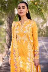 Zaha Embroidered Lawn Collection 24' (15A)