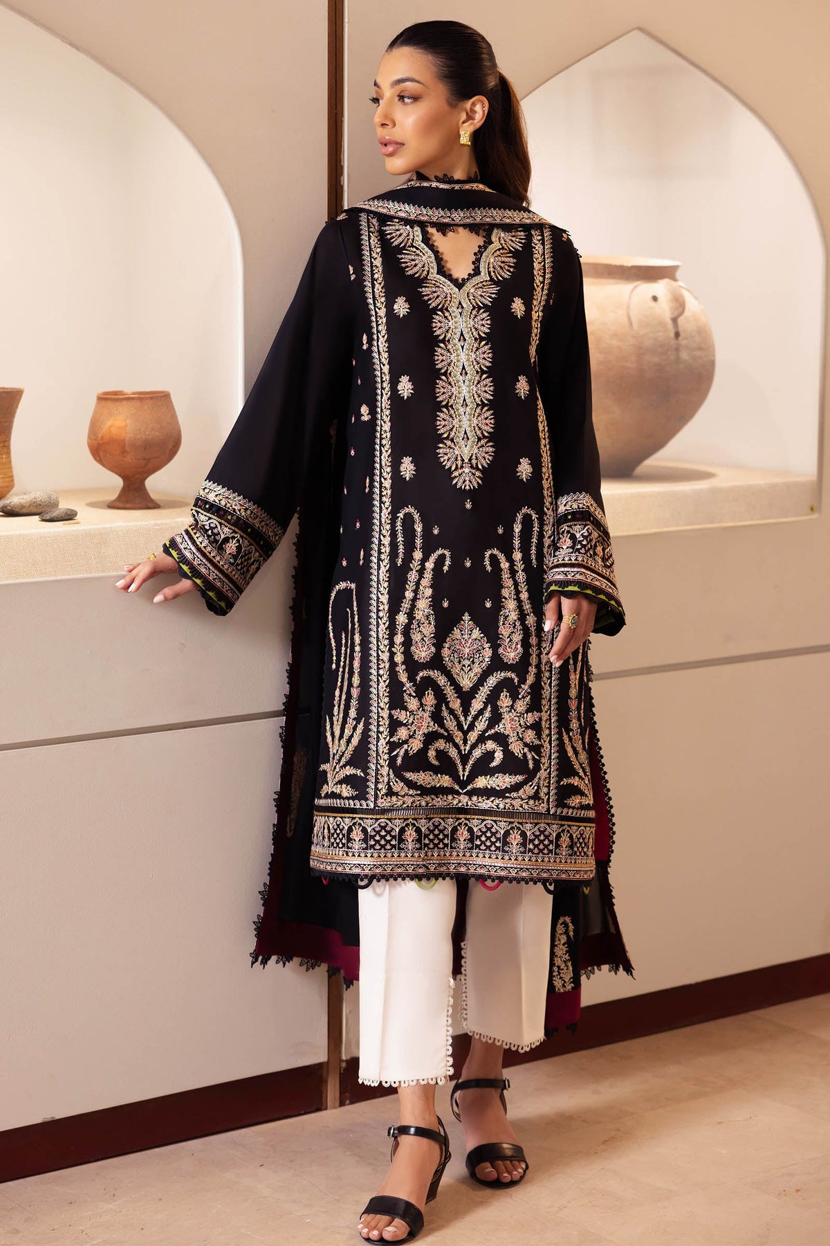 Zaha Embroidered Lawn Collection 24' (9B)