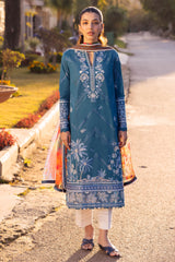 Zaha Embroidered Lawn Collection 24' (5B)