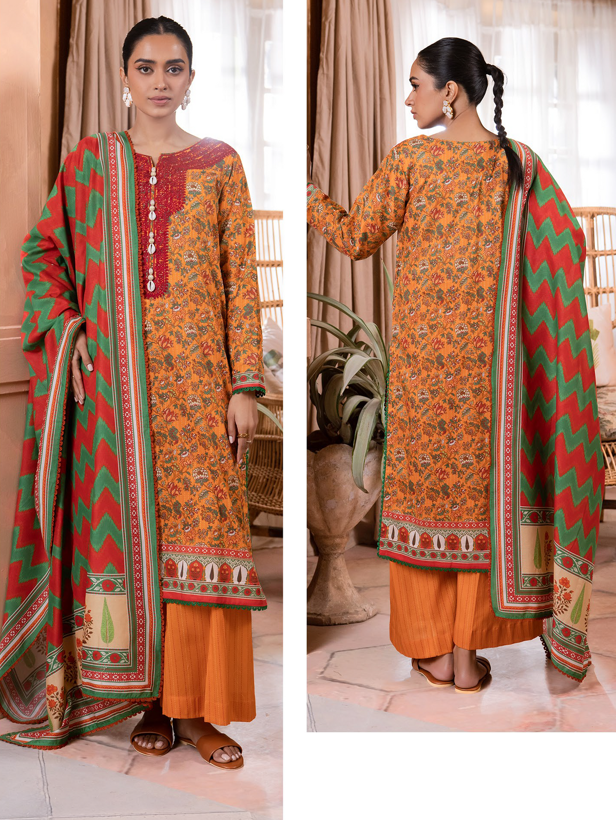 Zellbury 3 Piece  Embroidered Lawn Collection 24