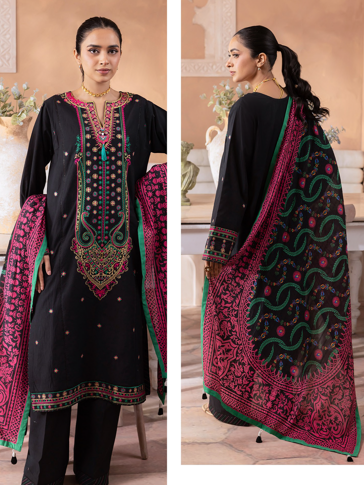 Zellbury 3 Piece Embroidered Lawn Collection 24