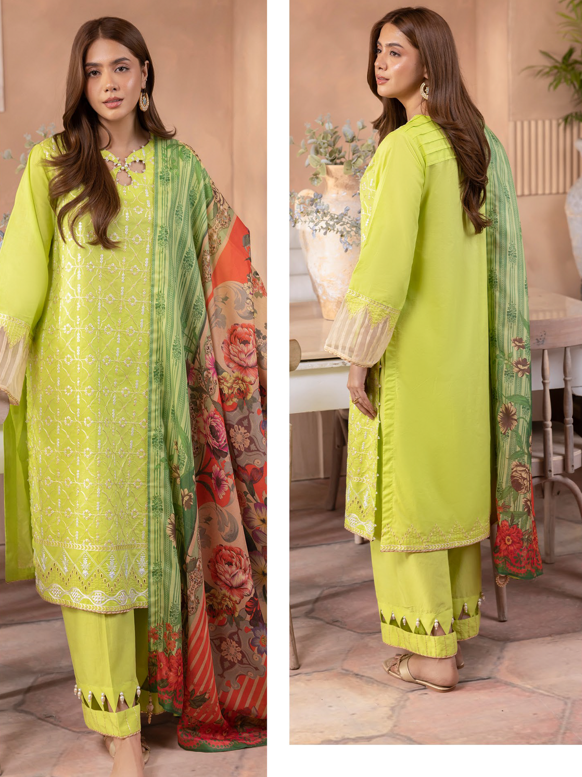 Zellbury Summer 3 PC Embroidered Lawn Collection