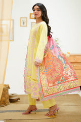 Zellbury Signature 3 PC Embroidered Collection