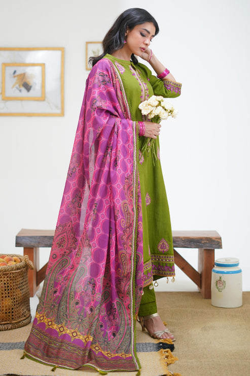 Zellbury Signature 3 PC Embroidered Collection
