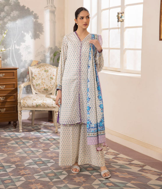Zellbury Summer 3 PC Printed Lawn Collection