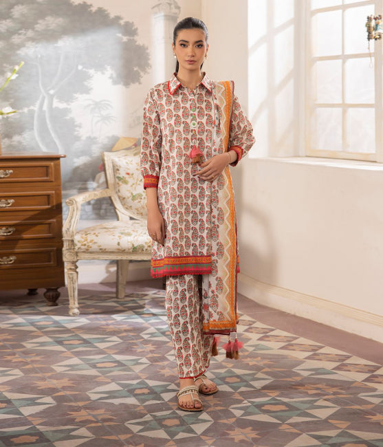 Zellbury Summer 3 PC Printed Lawn Collection