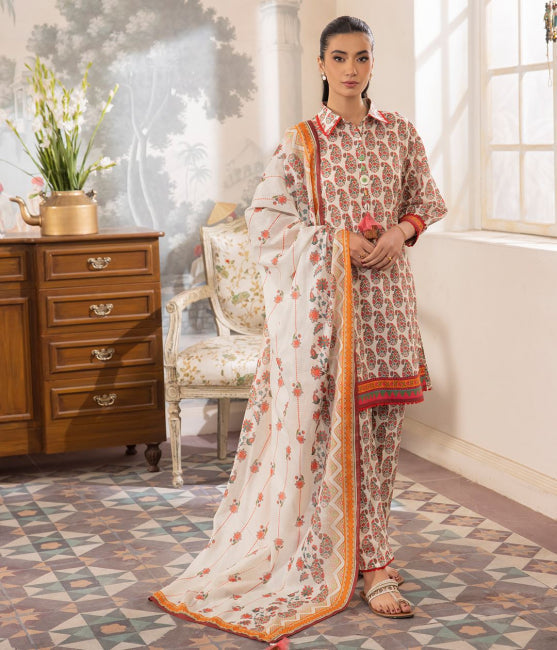 Zellbury Summer 3 PC Printed Lawn Collection