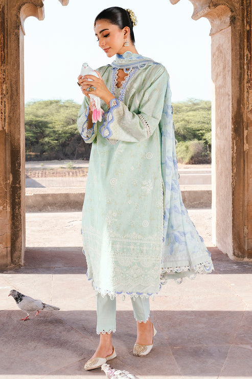 Zellbury Unstitched Chikankari Lawn 25