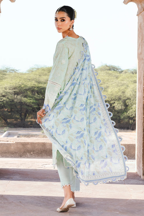 Zellbury Unstitched Chikankari Lawn 25