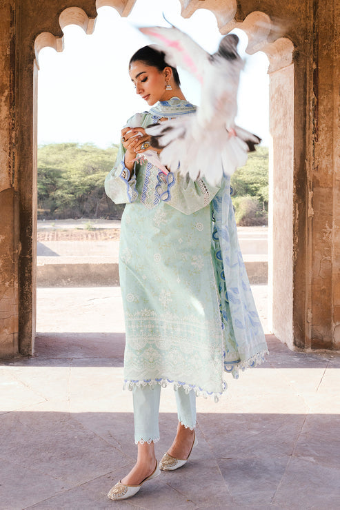 Zellbury Unstitched Chikankari Lawn 25