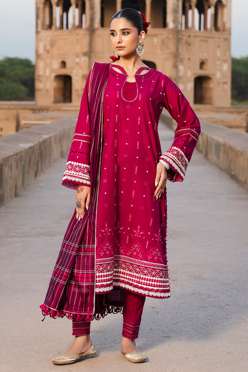 Zellbury Unstitched Chikankari Lawn 25