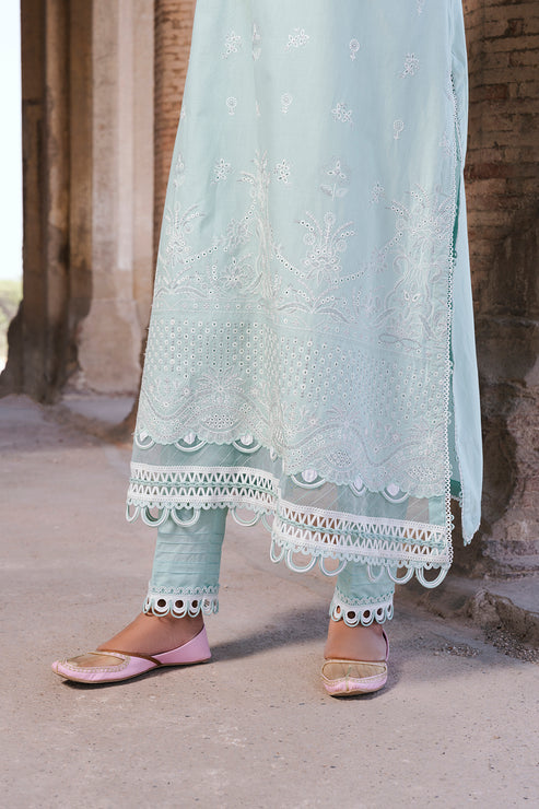 Zellbury Unstitched Chikankari Lawn 25