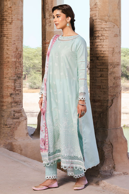 Zellbury Unstitched Chikankari Lawn 25