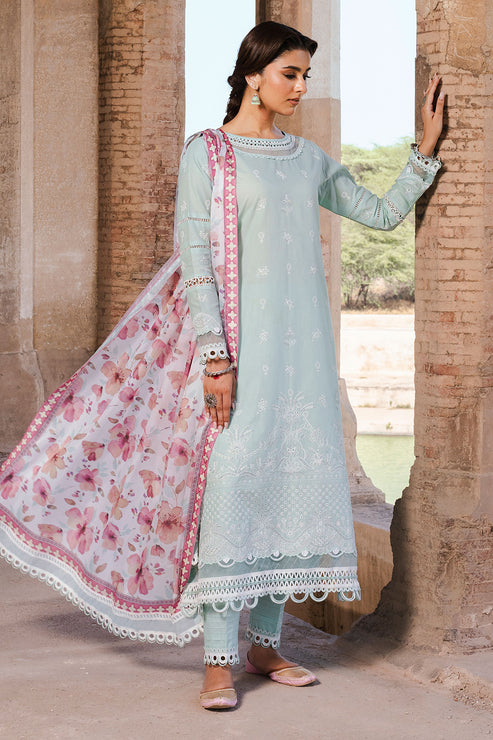 Zellbury Unstitched Chikankari Lawn 25