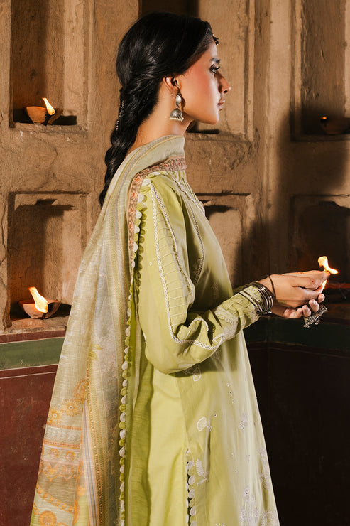 Zellbury Unstitched Chikankari Lawn 25