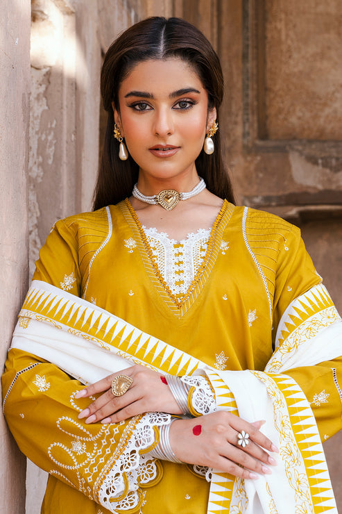 Zellbury Unstitched Chikankari Lawn 25