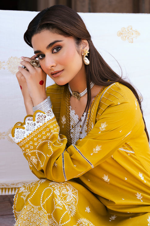 Zellbury Unstitched Chikankari Lawn 25