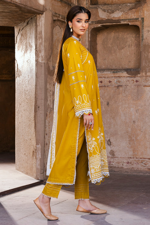Zellbury Unstitched Chikankari Lawn 25