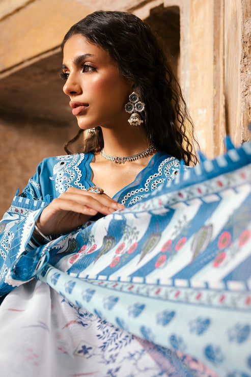 Zellbury Unstitched Chikankari Lawn 25