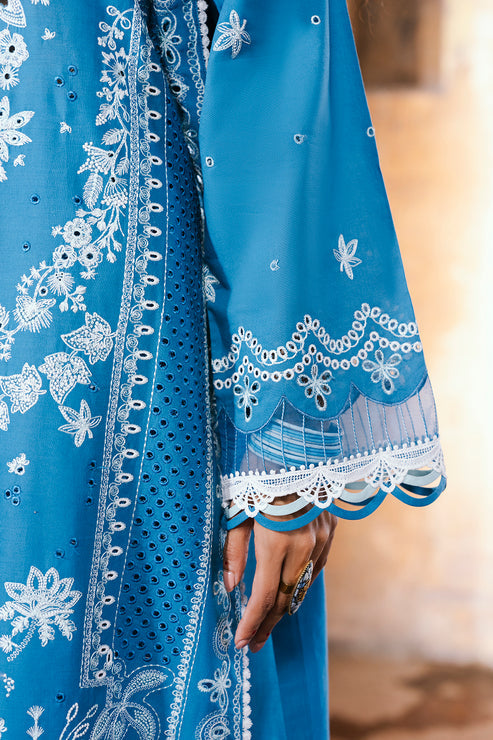 Zellbury Unstitched Chikankari Lawn 25
