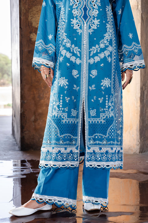 Zellbury Unstitched Chikankari Lawn 25