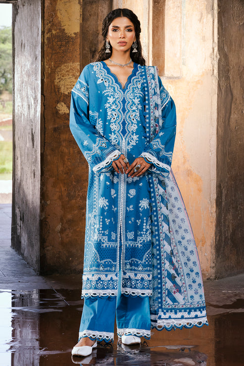Zellbury Unstitched Chikankari Lawn 25