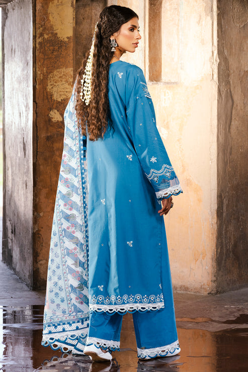 Zellbury Unstitched Chikankari Lawn 25